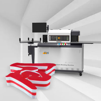 CNC 알루미늄 채널 편지 굽기 기계 기업 편지 표지