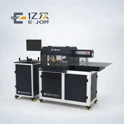 3D 신호 채널 글자를 만드는 EJON T13 고 생산성 CNC 프로파일 굽기