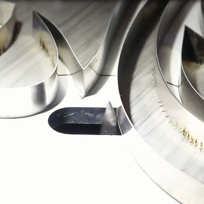 3D 스틸 글자 엣지 폴리싱 금속 표지 쇄기 기계