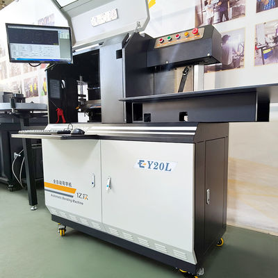 Y20L 광고 SS 로고 상점 금속 CNC 문자 굽기 3D 알루미늄 문자 굽기 기계