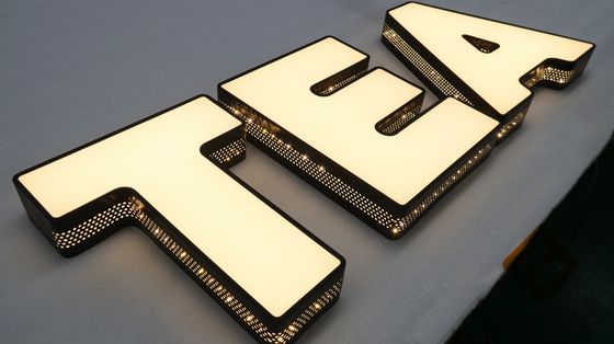 Y20L 광고 SS 로고 상점 금속 CNC 문자 굽기 3D 알루미늄 문자 굽기 기계