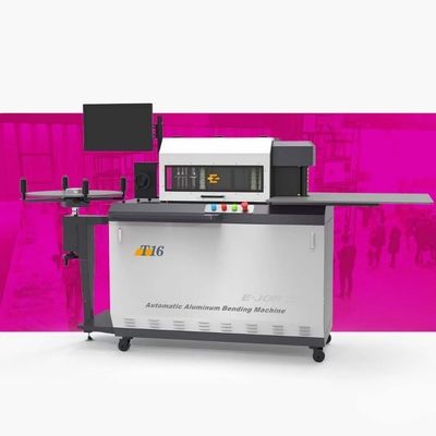EJON T16 알루미늄 프로파일 글자를 작은 글자로 구부리는 CNC 기계 광고