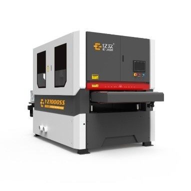 Ejon YZ1000SS 듀얼 벨트 4 롤러 자동 금속 평면 닦기 기계 저 파우