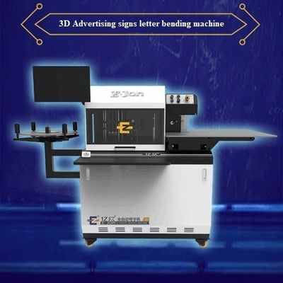 정확성 Ejon Y6 3D 표시 CNC 평면 알루미늄 채널 글자 굽기 작은 글자