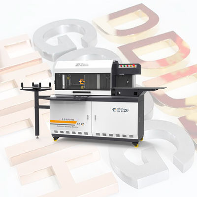 알루미늄 문자 및 숫자를 위한 ET20 CNC Trimcap 굽기