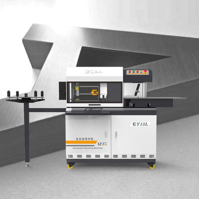 EJON Y13L 금속 평면 알루미늄 3D CNC 굽기 기계 0.4-1.2mm 채널 문자 굽기