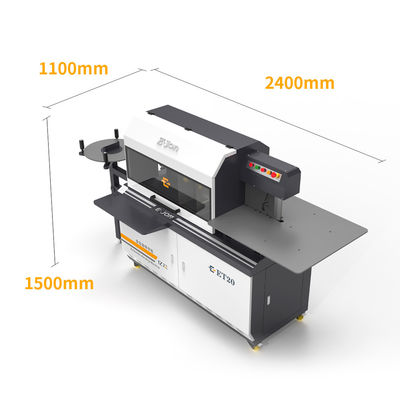 EJON ET20 완전 자동 특수 굽기 알루미늄 프로파일 상점 표지 제작 기계 LED 라이트 CNC 채널 문자 굽기 기계