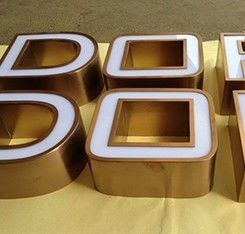 사용자 지정 사이니지 정확성 Ejon T13 채널 문자 LED 엣지 스트립 3D 굽기 CNC 기계