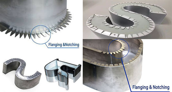 ET20C 표지 제작에서 CNC V 플랜지 및 노치 채널 글자 구부리는 가장 좋은 선택
