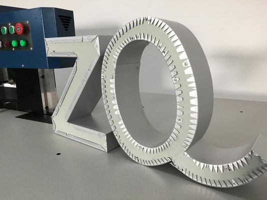 EJON ET20C CNC 자동 표기 문자 트림캡 알루미늄 톱니 톱니 플랜징 V-절단 채널 문자 굽기 기계