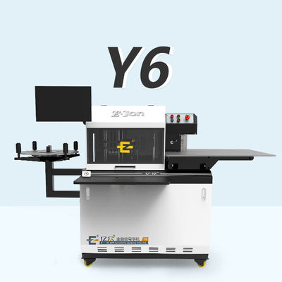 Ejon Y6 패션 굽기 기계 3D 로고 표지 수동/자동 채널 문자 굽기