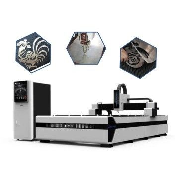 1500W CNC 금속 가닥 섬유 레이저 절단 기계 연속 파동 작동