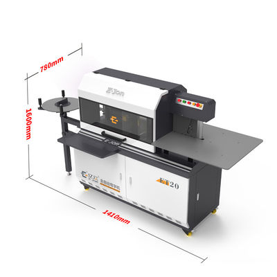 ET20 모든 금속 시트 네온 표지판 제조 CNC 채널 문자 굽기 기계 선택