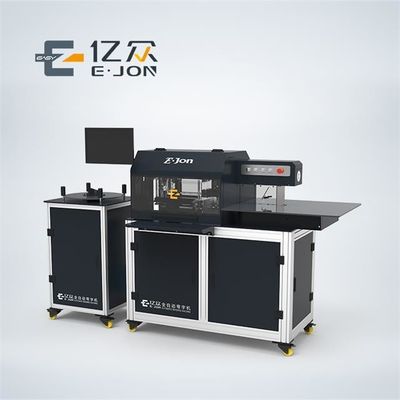 Ejon T13 CNC 채널 문자 굽기 기계와 함께 빛나는 숫자 로고 표시를 사용자 정의