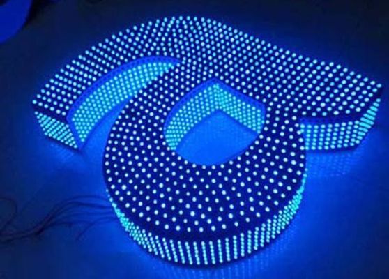 LED 거리 네온 표지 제조 프로세스를 위한 탄소 강철 자동 금속 표지 굽기