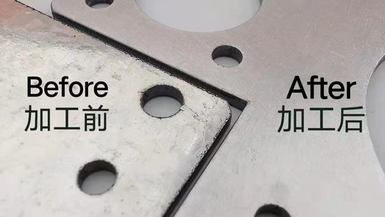 QC916 4 브러쉬 듀버링 엣지 라운딩 머신 자동 50Hz